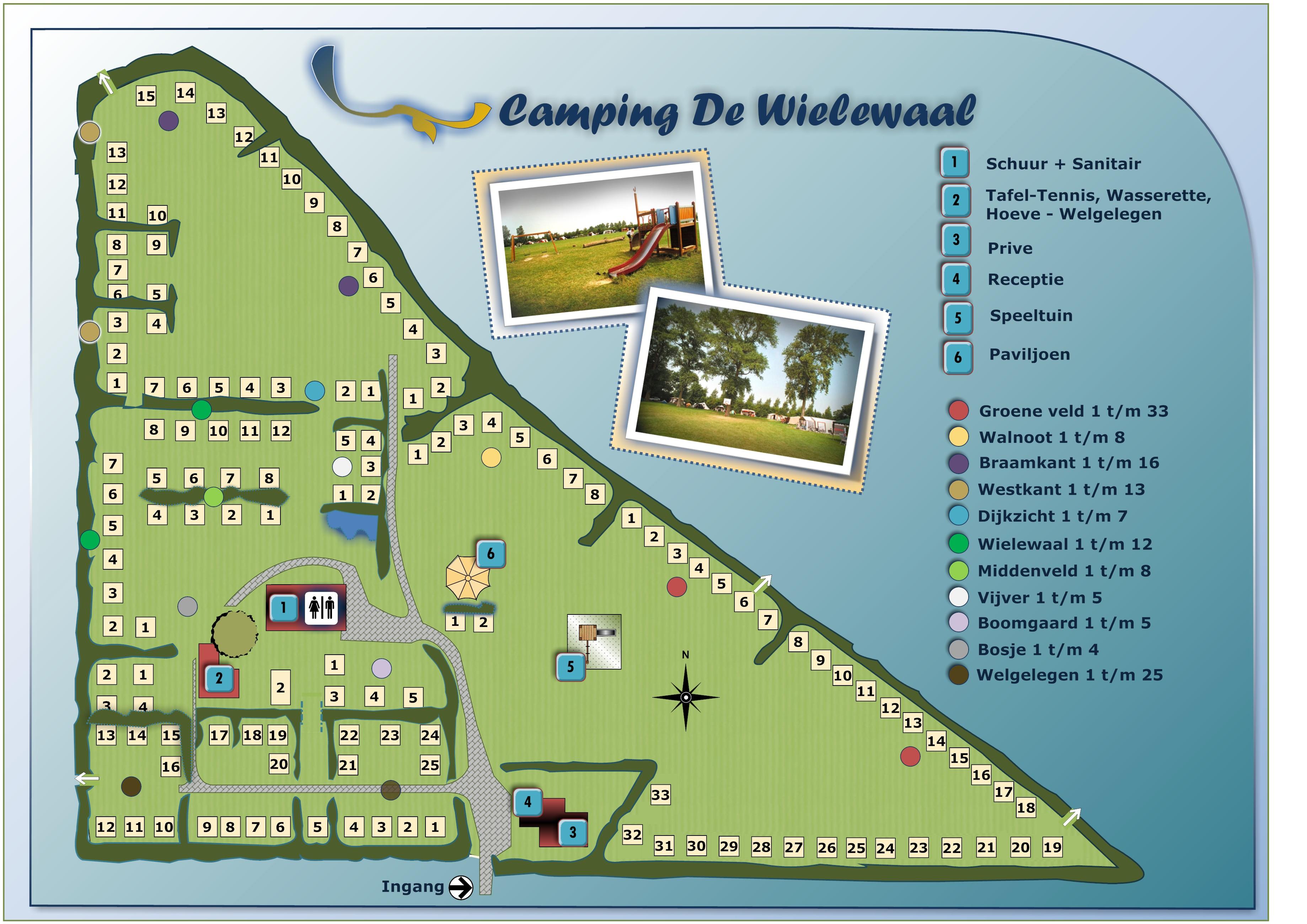 recreanet plattegrond
